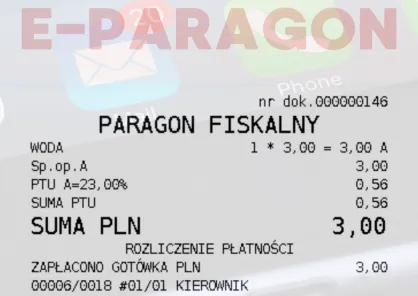 E-paragony w kasach i drukarkach fiskalnych